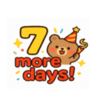 あと○日で新年！カウントダウンスタンプ（個別スタンプ：7）