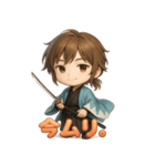 沖田総司くん（個別スタンプ：36）