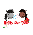 モブ馬隊の冬Winter（個別スタンプ：26）