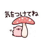 気をつけてのぶた（個別スタンプ：17）