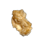 からあげ素材(縁取りあり)（個別スタンプ：17）