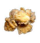 からあげ素材(縁取りあり)（個別スタンプ：32）