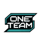 ONE TEAM でいきましょう。（個別スタンプ：11）