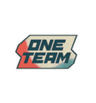 ONE TEAM でいきましょう。（個別スタンプ：17）