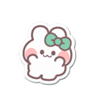 シール風うしゃぎ！！2緑色（個別スタンプ：6）