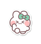 シール風うしゃぎ！！2緑色（個別スタンプ：8）