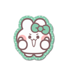 シール風うしゃぎ！！2緑色（個別スタンプ：10）