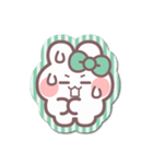 シール風うしゃぎ！！2緑色（個別スタンプ：13）