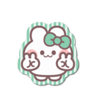 シール風うしゃぎ！！2緑色（個別スタンプ：14）