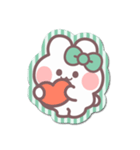 シール風うしゃぎ！！2緑色（個別スタンプ：16）