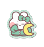 シール風うしゃぎ！！2緑色（個別スタンプ：17）