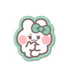 シール風うしゃぎ！！2緑色（個別スタンプ：21）