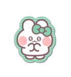 シール風うしゃぎ！！2緑色（個別スタンプ：22）