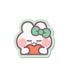 シール風うしゃぎ！！2緑色（個別スタンプ：28）