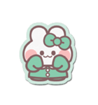シール風うしゃぎ！！2緑色（個別スタンプ：29）
