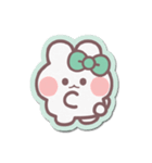 シール風うしゃぎ！！2緑色（個別スタンプ：30）