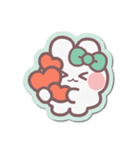 シール風うしゃぎ！！2緑色（個別スタンプ：32）