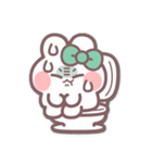 シール風うしゃぎ！！2緑色（個別スタンプ：35）