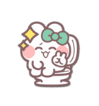 シール風うしゃぎ！！2緑色（個別スタンプ：36）