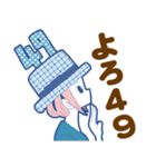 90年代カラフルガールズ3【ダジャレ】（個別スタンプ：21）