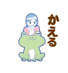 90年代カラフルガールズ3【ダジャレ】（個別スタンプ：38）