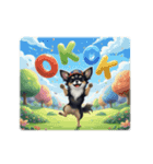 チワワの気遣いスタンプ（個別スタンプ：3）