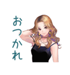 オトナギャルの冬★あいさつ（個別スタンプ：12）