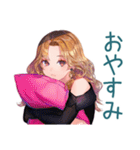 オトナギャルの冬★あいさつ（個別スタンプ：14）