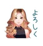 オトナギャルの冬★あいさつ（個別スタンプ：15）