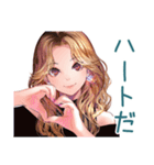 オトナギャルの冬★あいさつ（個別スタンプ：17）