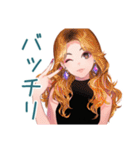 オトナギャルの冬★あいさつ（個別スタンプ：25）