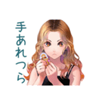 オトナギャルの冬★あいさつ（個別スタンプ：29）