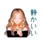 オトナギャルの冬★あいさつ（個別スタンプ：30）