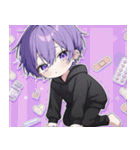 メンヘラ(ヤンデレ)くん愛スタンプ（個別スタンプ：9）