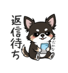 まろ眉わんこの日常スタンプ（個別スタンプ：38）