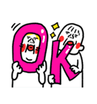 大文字よく使う ベビメンタルCAT（個別スタンプ：7）