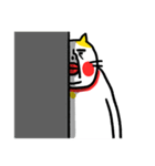 大文字よく使う ベビメンタルCAT（個別スタンプ：21）