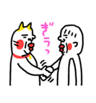 大文字よく使う ベビメンタルCAT（個別スタンプ：27）