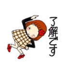 ひま子ちゃん711大人女子私の悩みスタンプ（個別スタンプ：14）