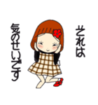 ひま子ちゃん711大人女子私の悩みスタンプ（個別スタンプ：26）