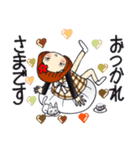 ひま子ちゃん711大人女子私の悩みスタンプ（個別スタンプ：36）