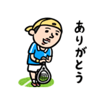 テニス男子 毎日使えるひと言サーブ（個別スタンプ：11）