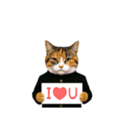 動く★ニャンキー！（個別スタンプ：24）