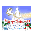 飛び出す❄クリスマス❄お正月【再販】（個別スタンプ：5）