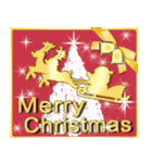 飛び出す❄クリスマス❄お正月【再販】（個別スタンプ：6）