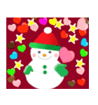 飛び出す❄クリスマス❄お正月【再販】（個別スタンプ：24）