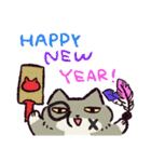 【毎年使える！】年末年始のチベスナ(再販)（個別スタンプ：2）