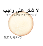 国産玉ねぎ【アラビア語】（個別スタンプ：9）