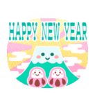 ✨にこにこキラキラのお正月2✨修正（個別スタンプ：2）