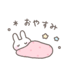 ゆるい手書きうさぎの冬・年末年始☆再販（個別スタンプ：39）